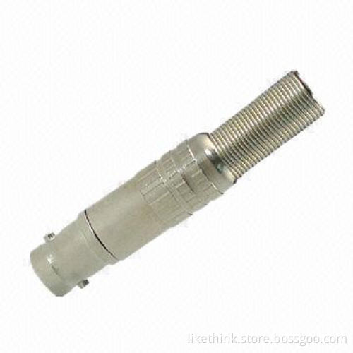 BNC Female/RCA Male Connector, -40 to 60°C Temperature Range, ABS Insulator